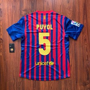 Nike Puyol Barcelona Soccer Jersey